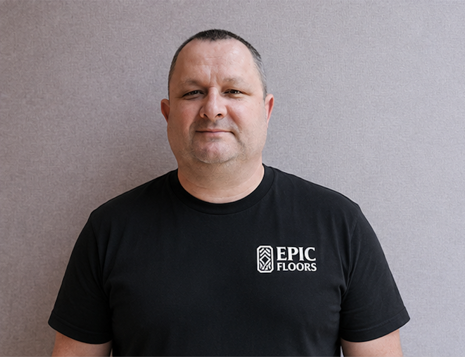 Lex, floor sander / installer at Epic Floors